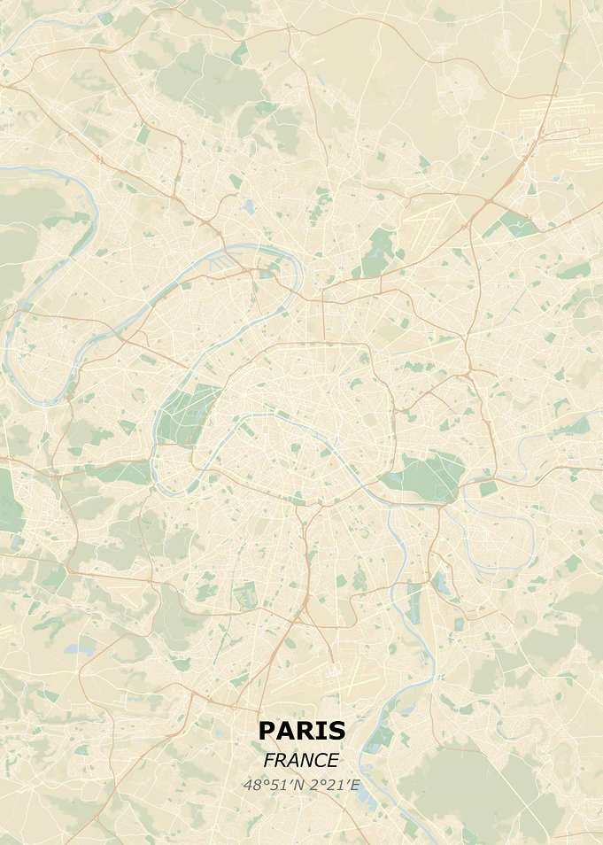 PARIS city map