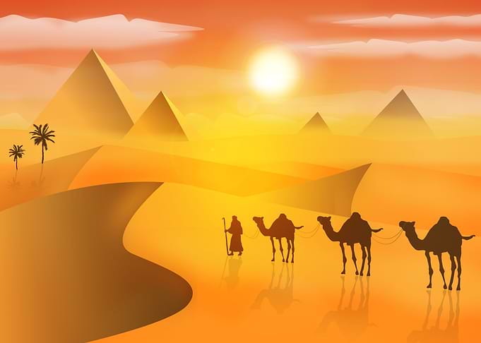 spanish caravan desert