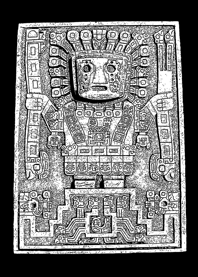 Sun gate at Teotihuacan