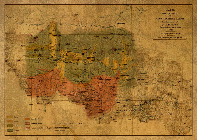 Mount Everest Region 1921
