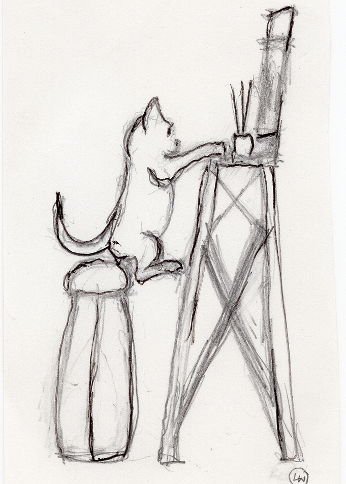 Arty Cat