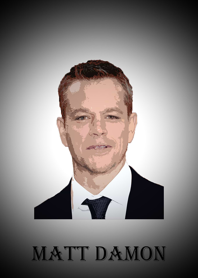 Matt Damon Poster