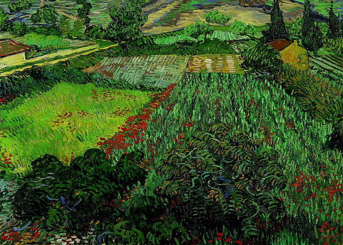 Field with Poppies by Gogh