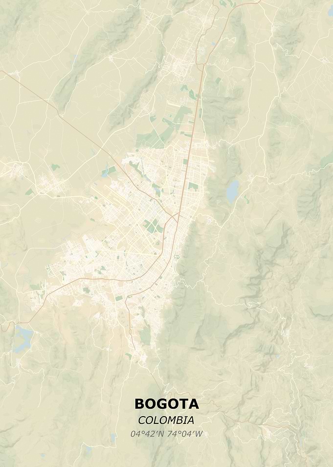 BOGOTA city map