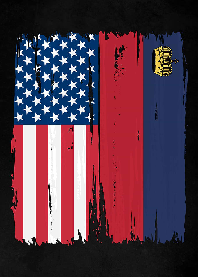 USA Liechtenstein Split