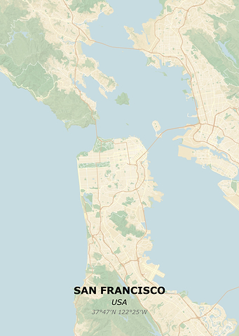 SAN FRANCISCO city map