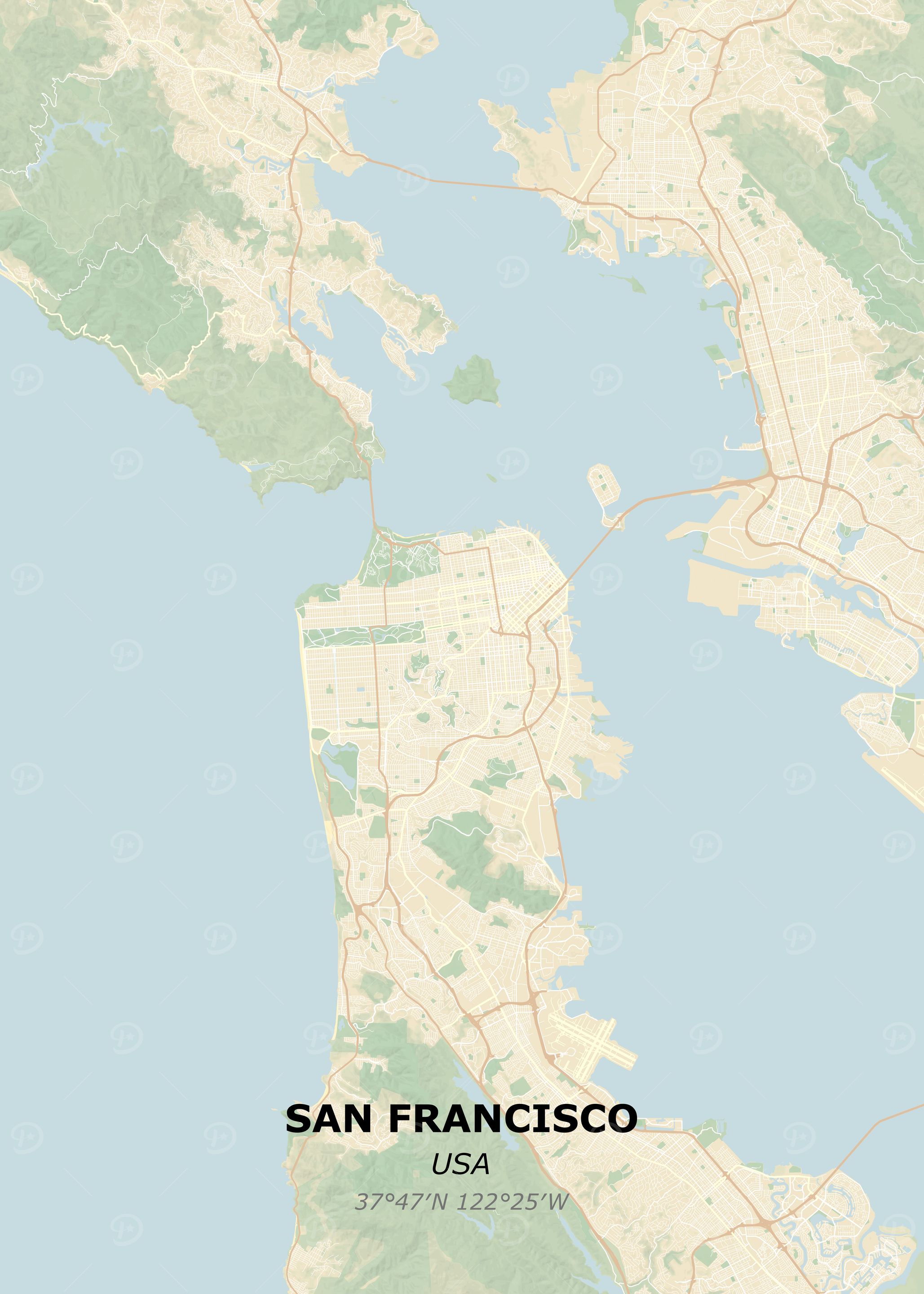 SAN FRANCISCO city map