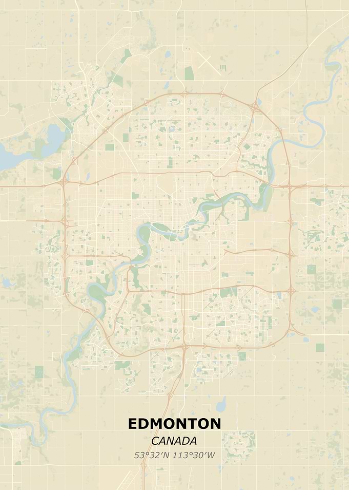 EDMONTON city map