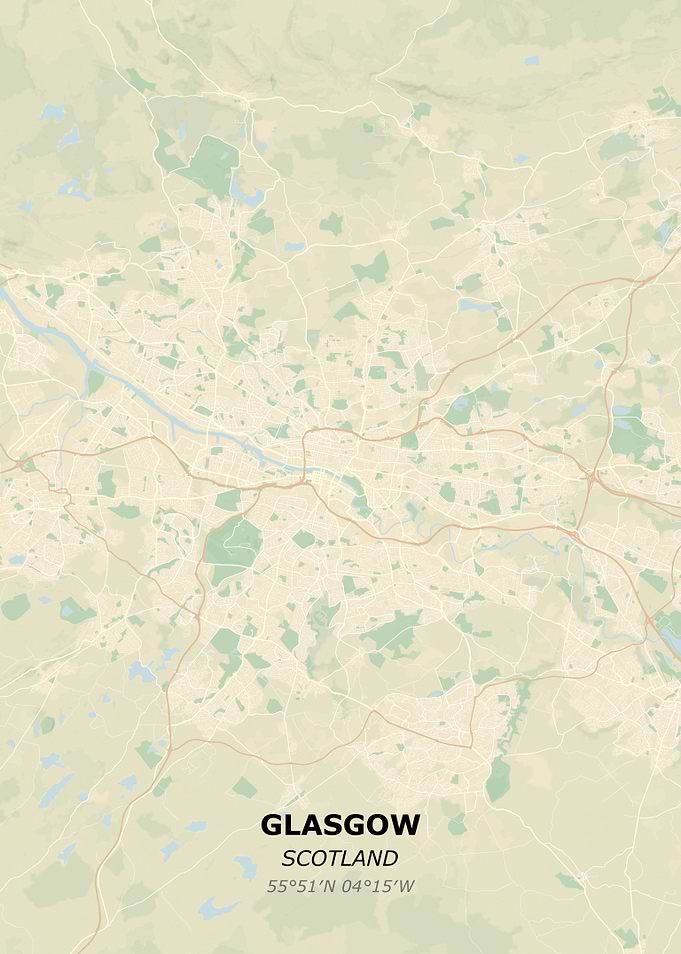 GLASGOW city map