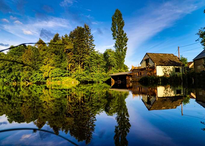 summer fishing house