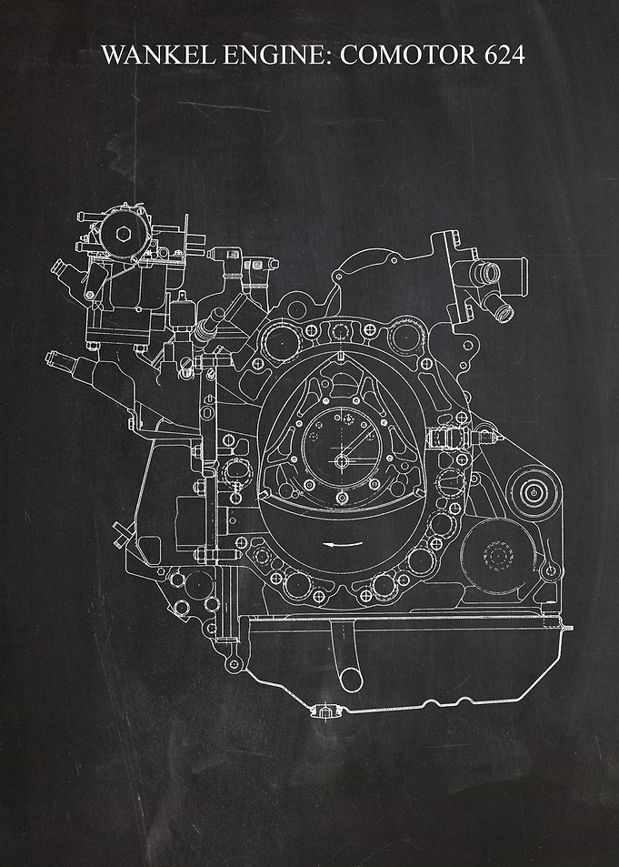 Wankel Engine COMOTOR 624