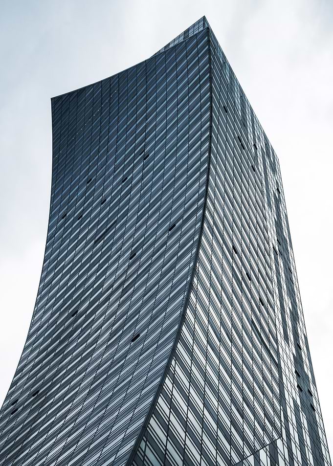 Glass tower
