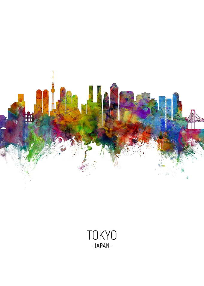Tokyo Japan Skyline