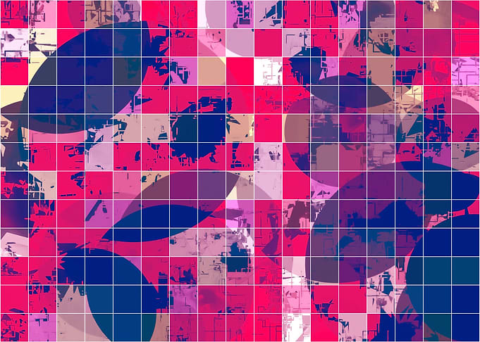 geometric square pattern