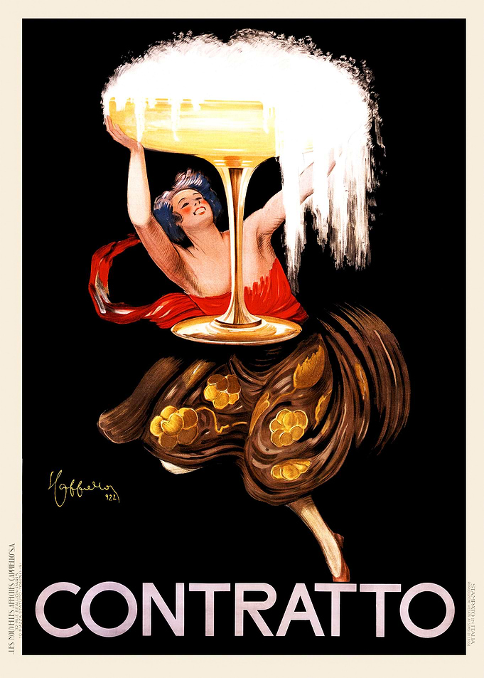 Vintage Poster contratto
