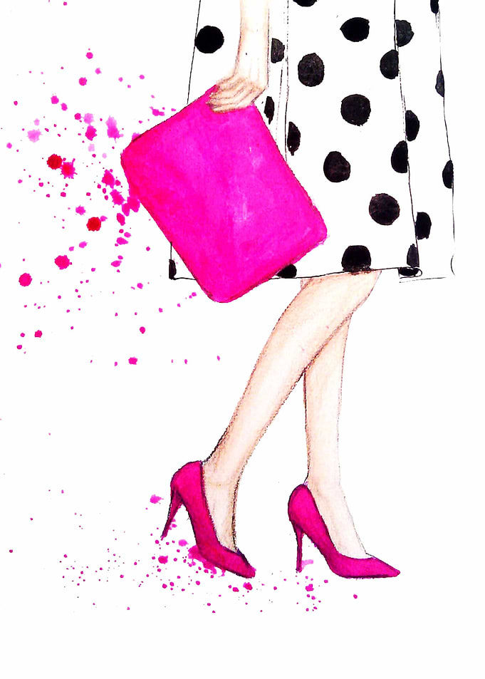 pink heals
