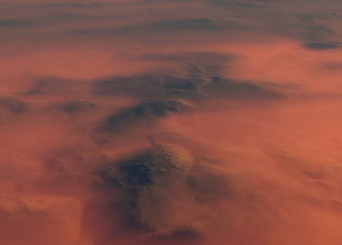 Red glow