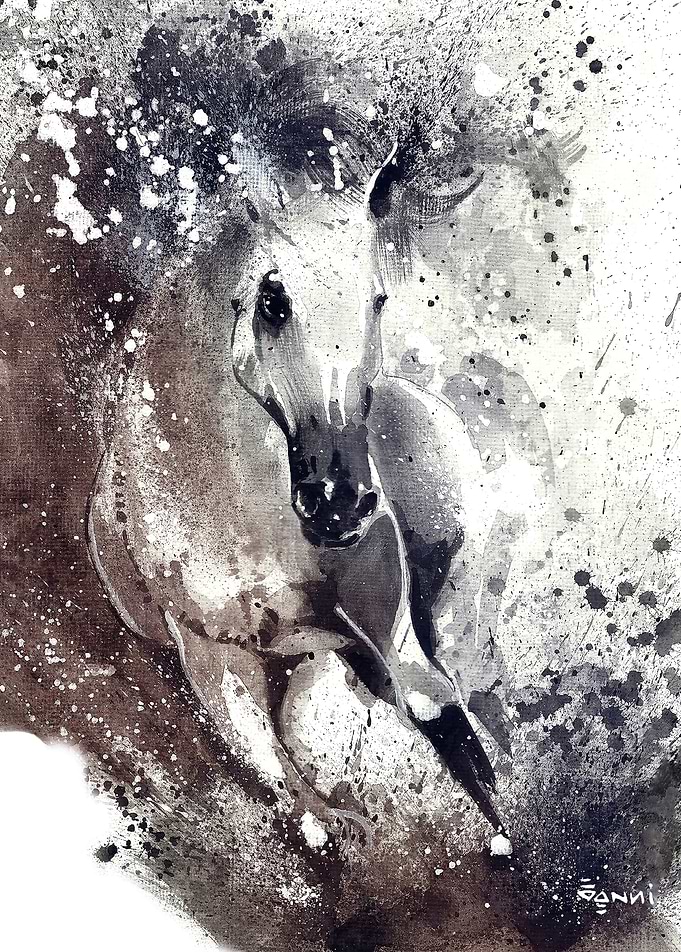 HORSE BW