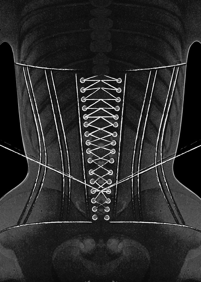 Corset 1 in black