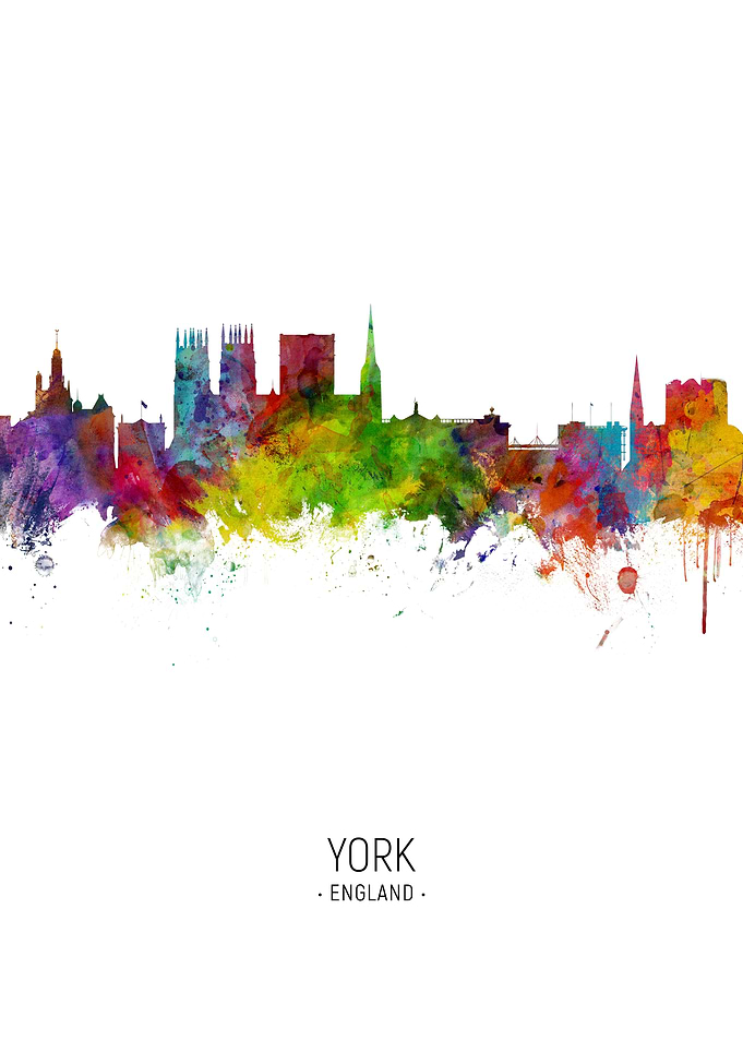 York England Skyline