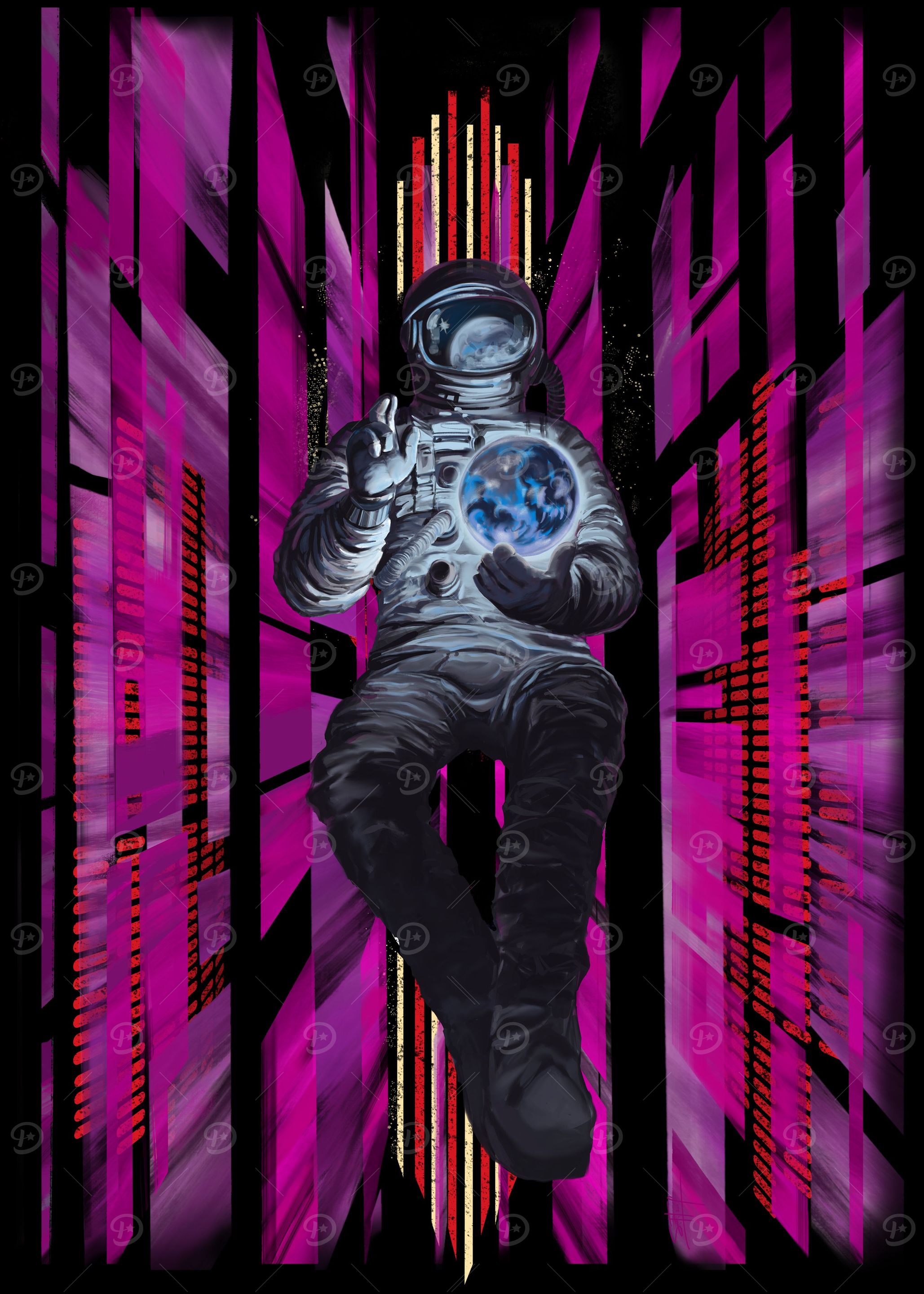 cosmonaut space traveller