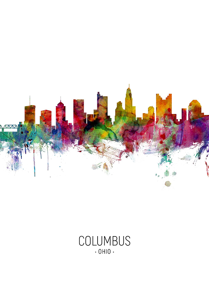 Columbus Ohio Skyline