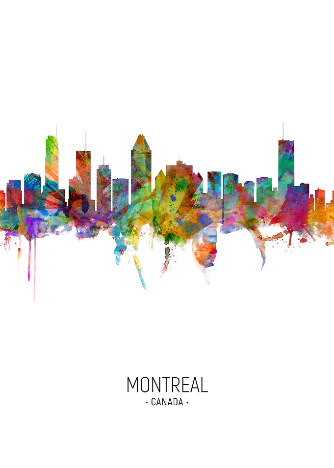 Montreal Canada Skyline