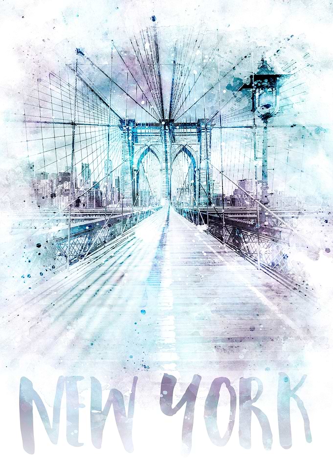 Modern Art Brooklyn Bridge