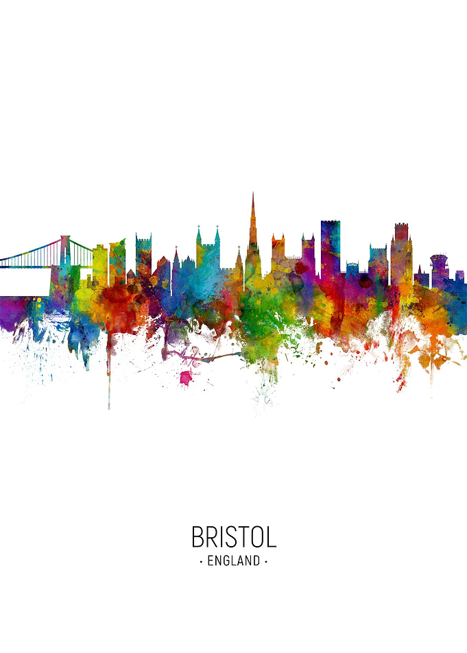 Bristol England Skyline