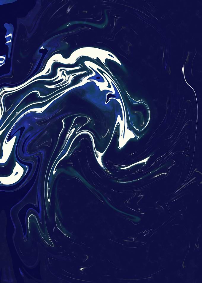 Abstract Marble Painting