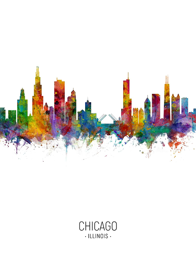 Chicago Illinois Skyline