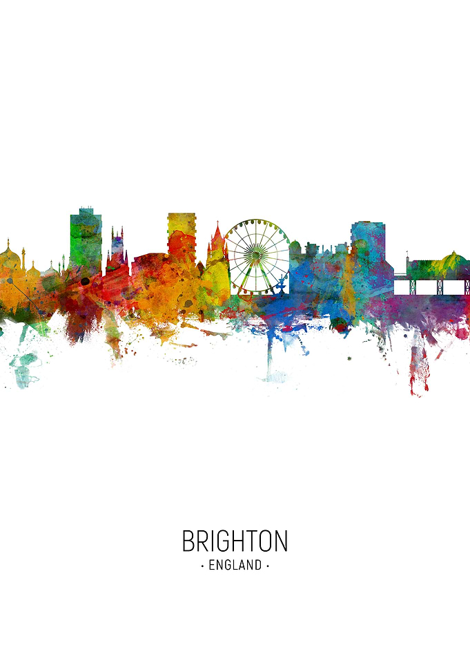 Brighton England Skyline