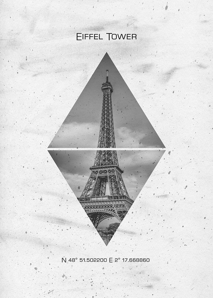 Coordinates Eiffel Tower