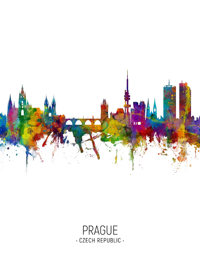 Prague Skyline