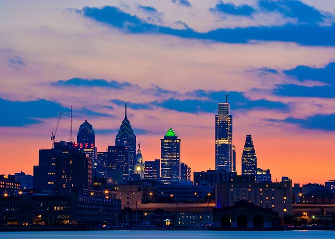 Twilight in Phildelphia