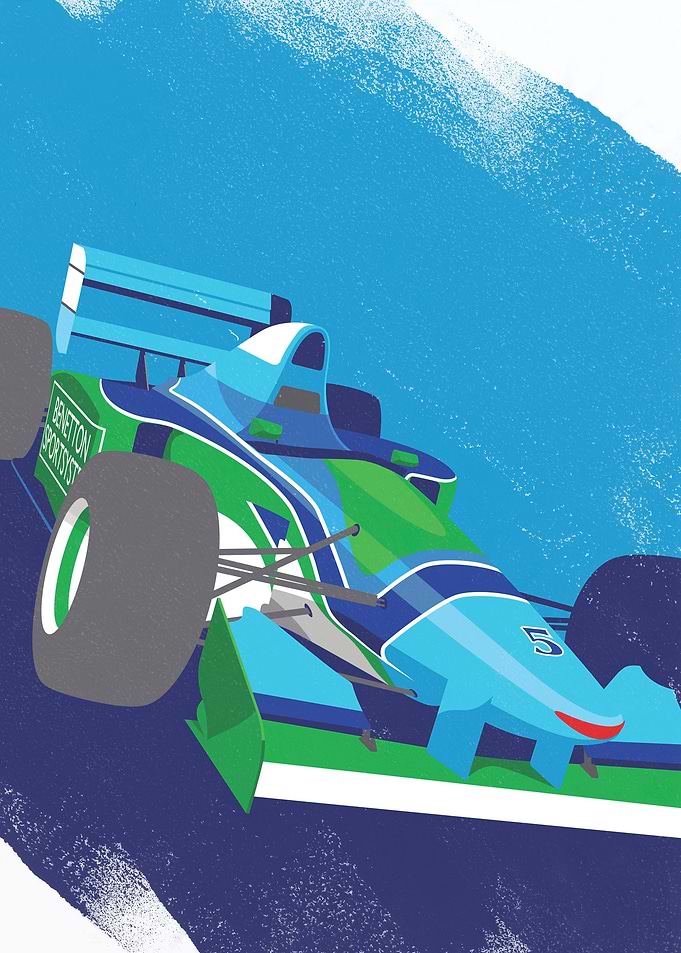 Benetton B194 F1 Car