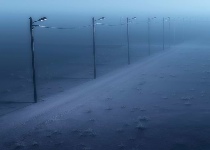 Empty road