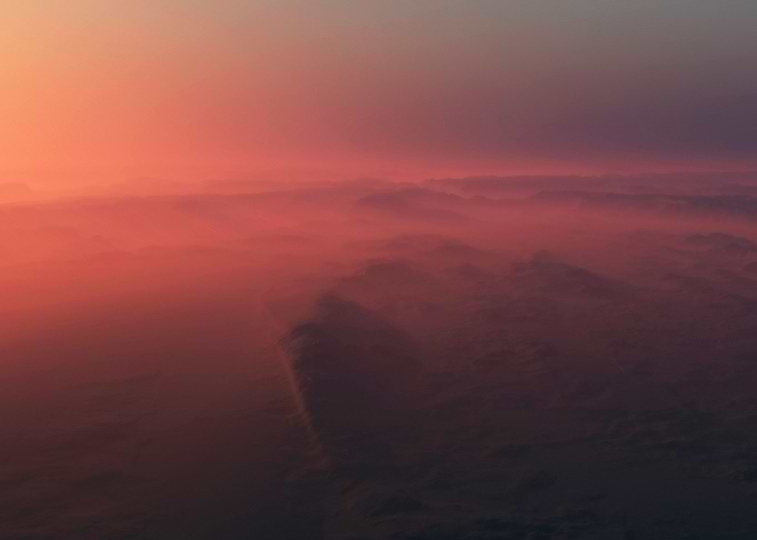 Red glow
