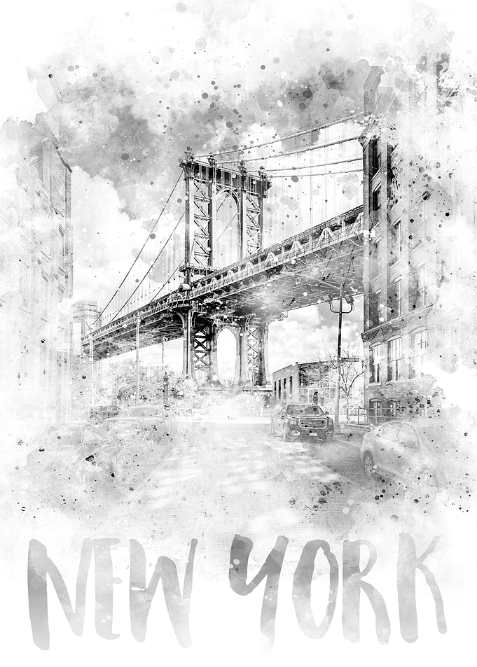 Manhattan Bridge Artwork
