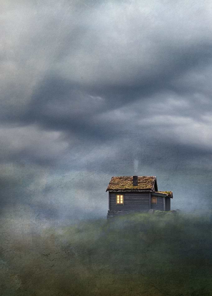 On a hill