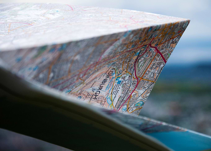 Map of Edinburgh