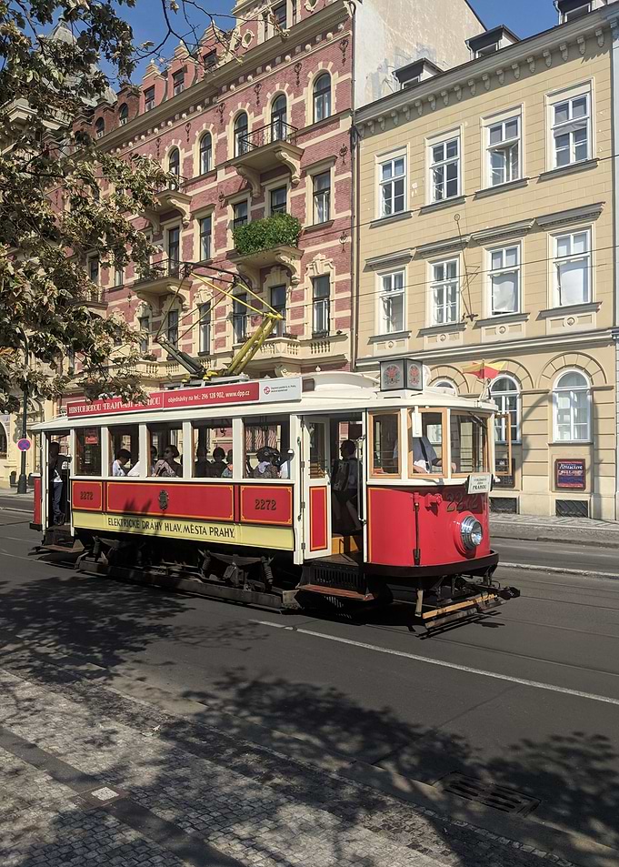Old Prague Tram