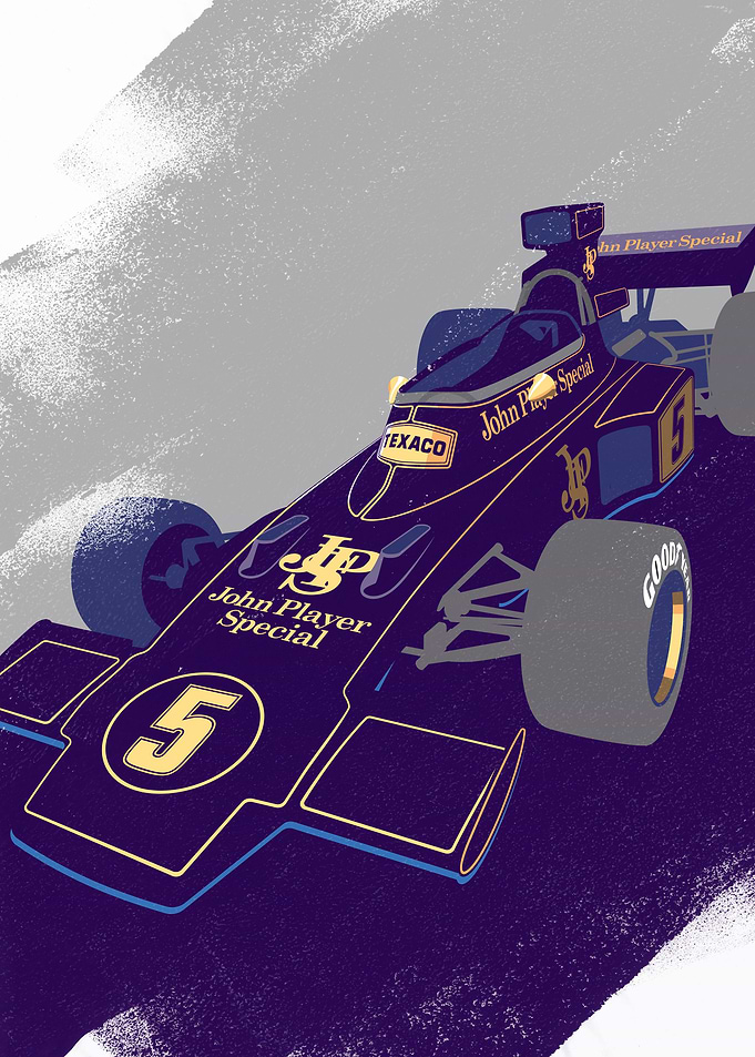 Lotus 72 F1 Car