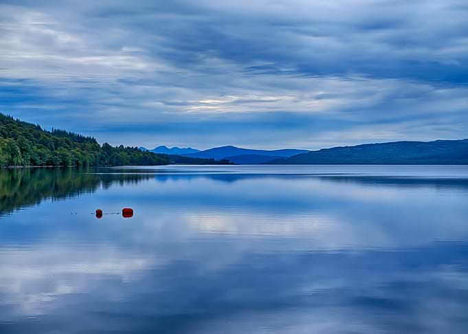 Red Buoys on Loch Rannoch