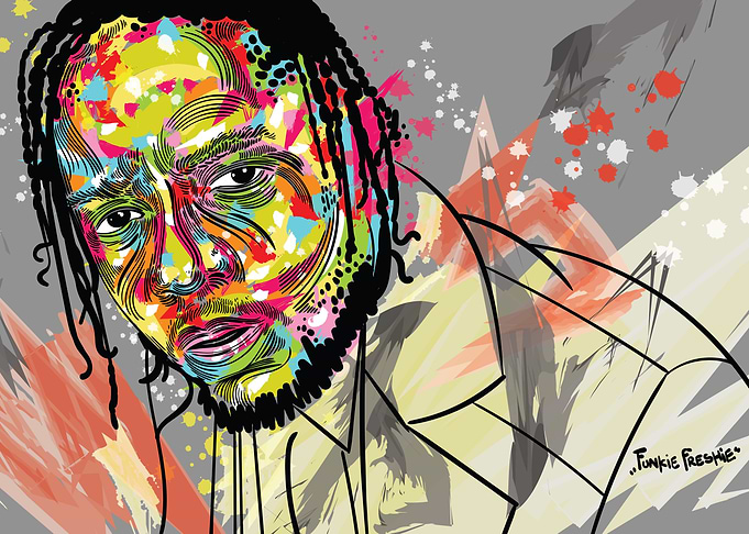 Kendrick Lamar Portrait