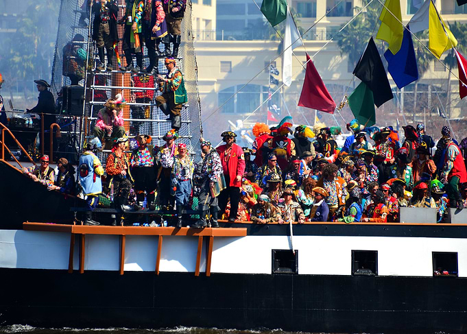 The crew of Gasparilla