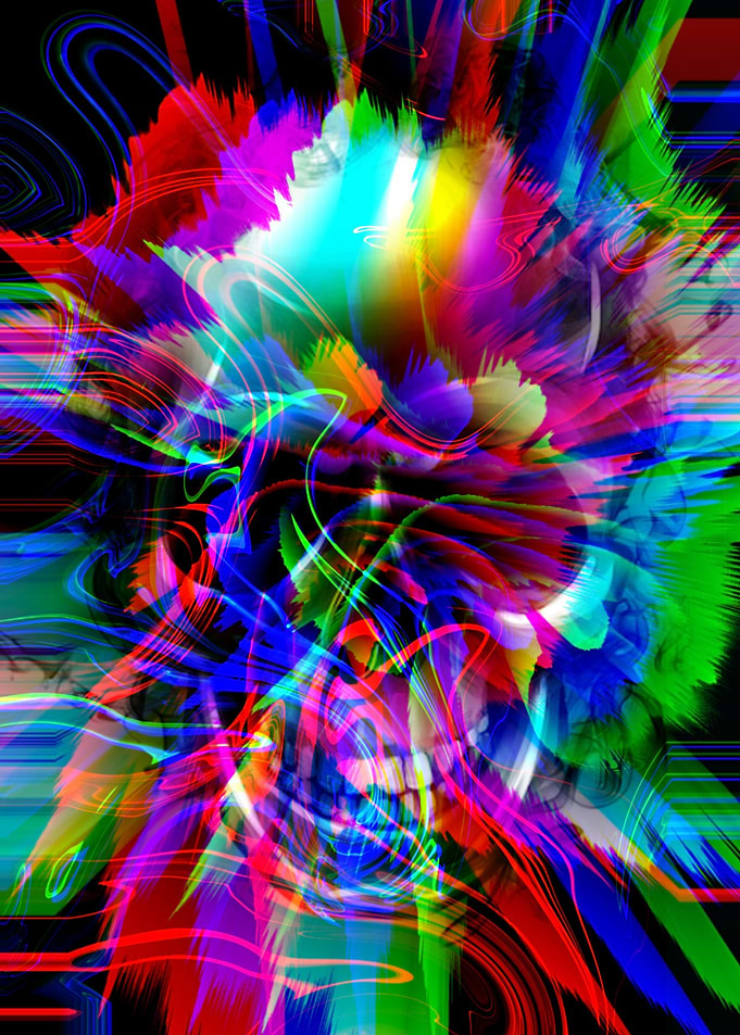 glitch skull