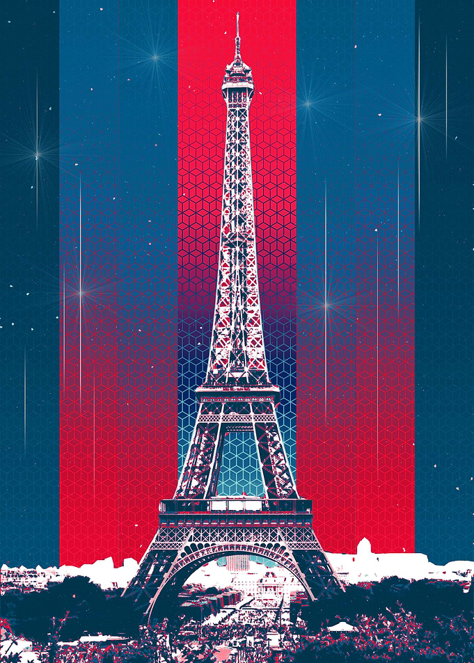 Colorful City Paris