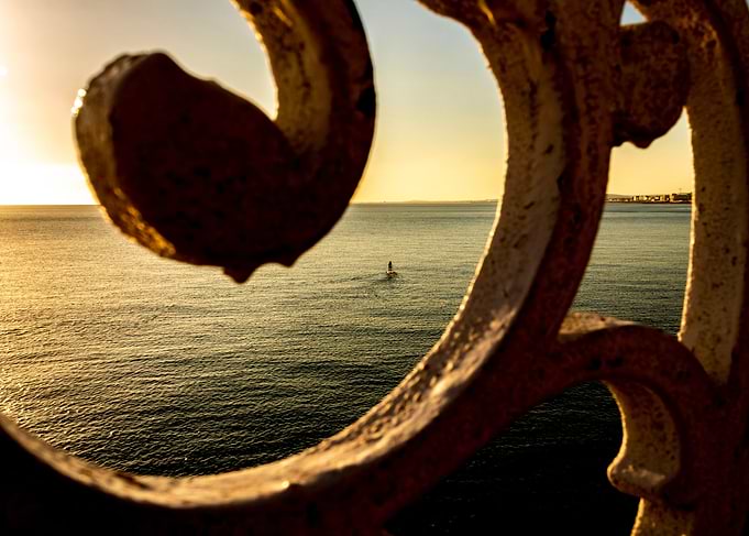 The immensity of the ocean