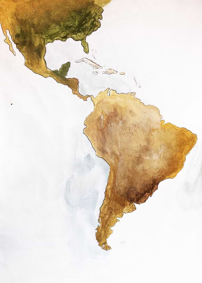 South America Map